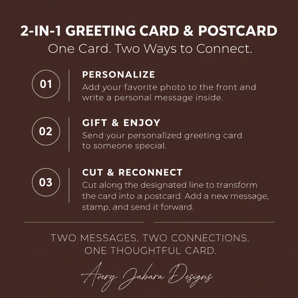 Personalized Greeting Card · Heart